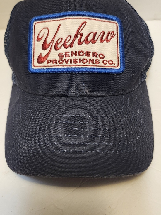 Sendero Provisions Co. Other - Yeehaw Navy Patch Mesh Cap